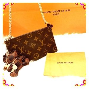 💯AUTHENTIC LOUIS VUITTON MINI POUCHETTE